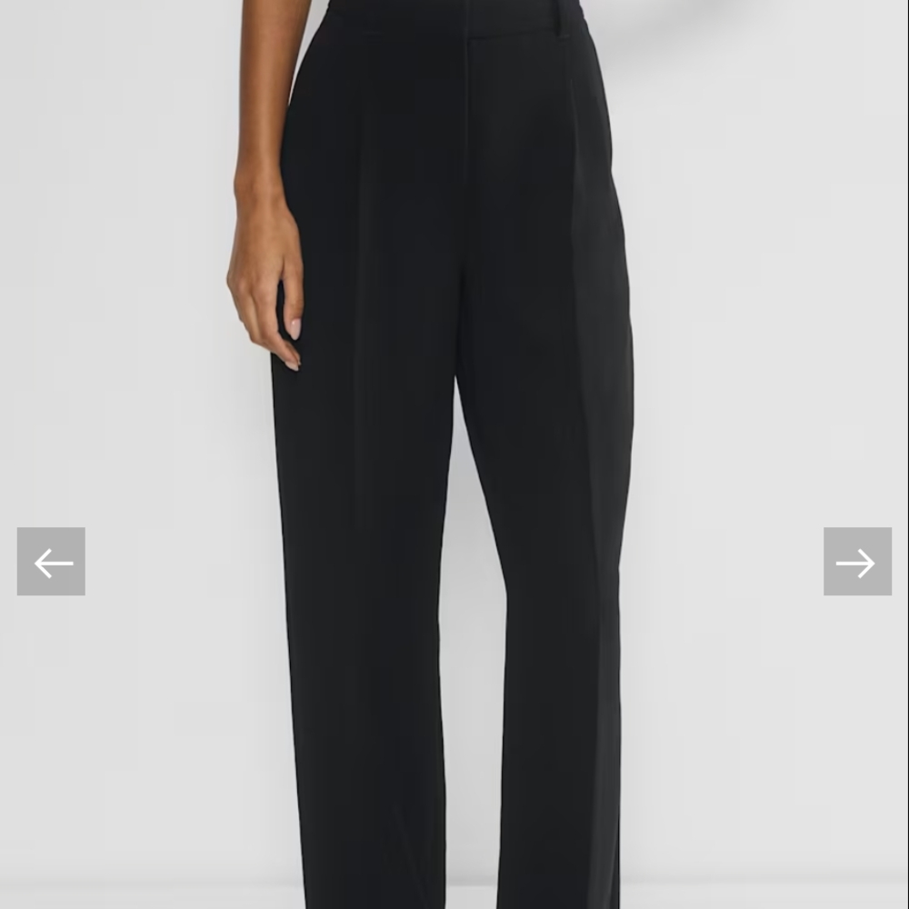 Aritzia Effortless Trousers High-Waisted Relaxed Fit